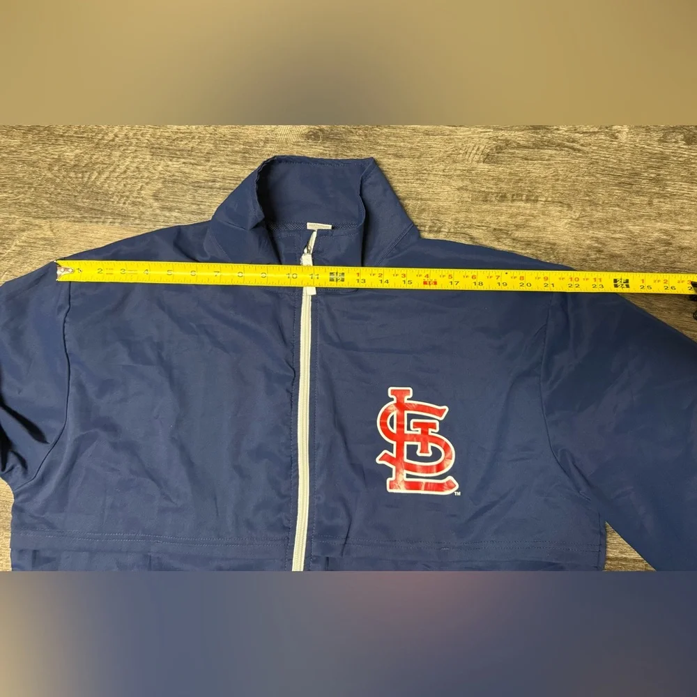 NEW St Louis CARDINALS Windbreaker MLB Baseball